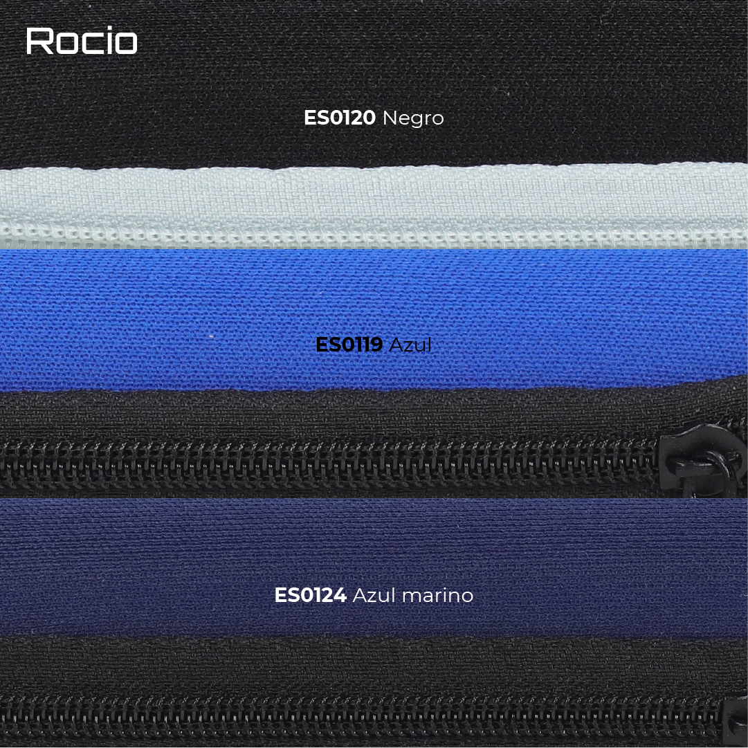 ESTUCHE ROCÍO CREMALLERA 10uds