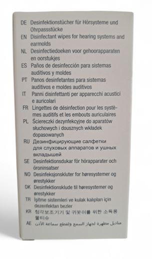 TOALLITAS LIMPIEZA AUDÍFONO OTOVITA 30uds