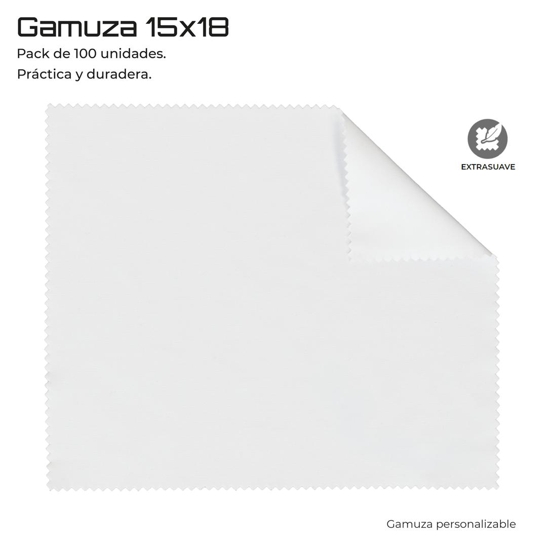 GAMUZA 15x18 100uds