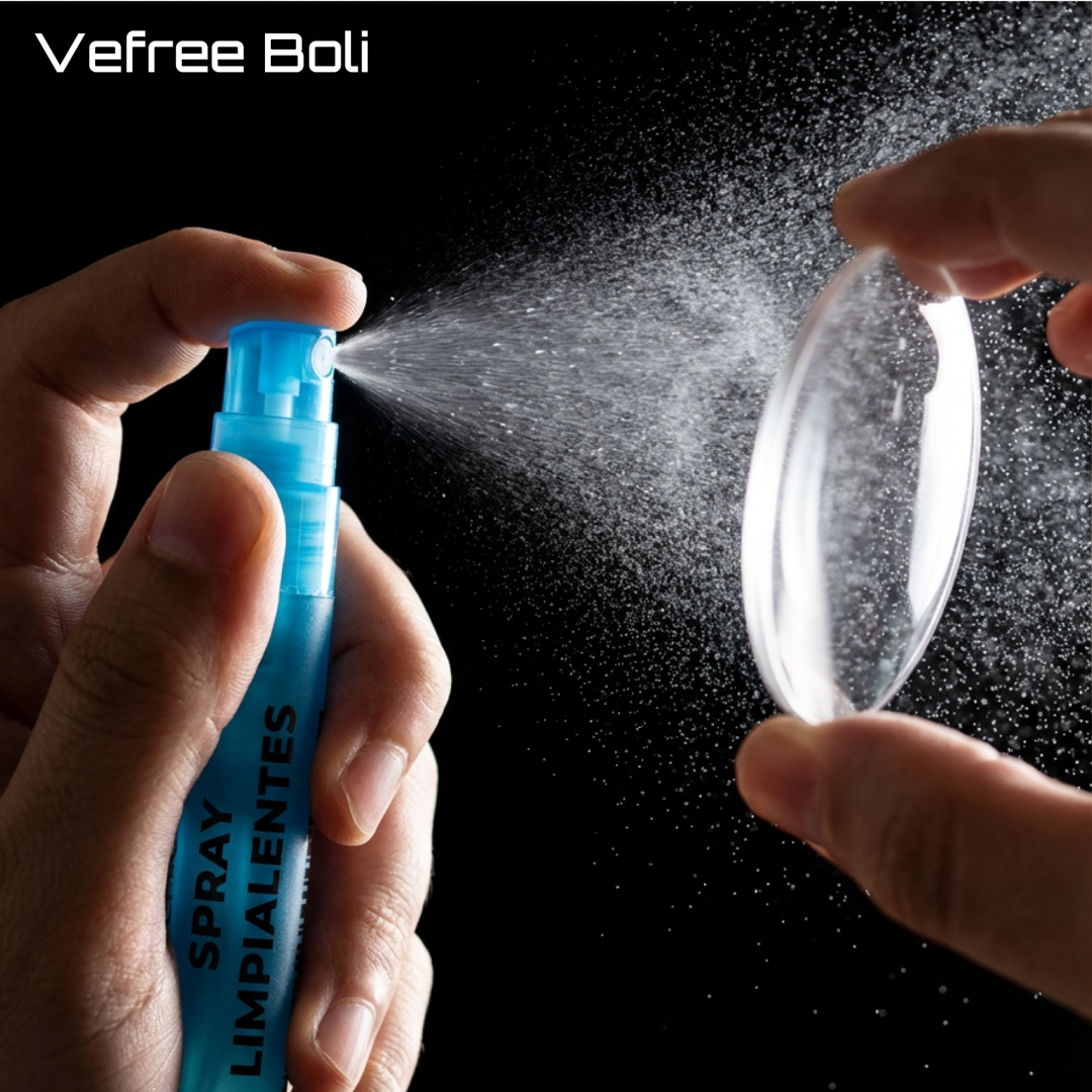 EXPOSITOR SPRAY LIMPIA GAFAS VEFREE 8ml 60uds