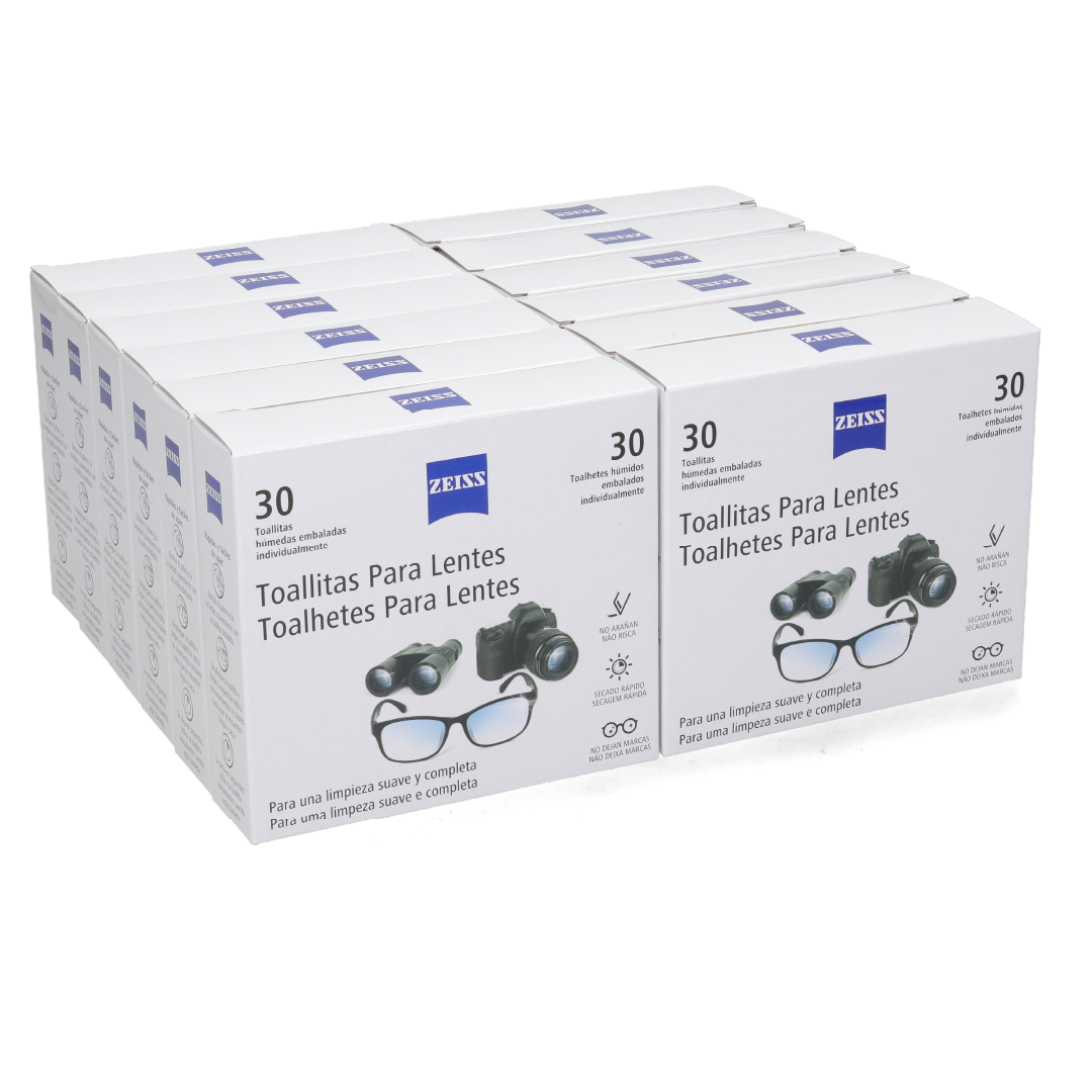 ZEISS TOALLITAS LIMPIALENTES 30 uds