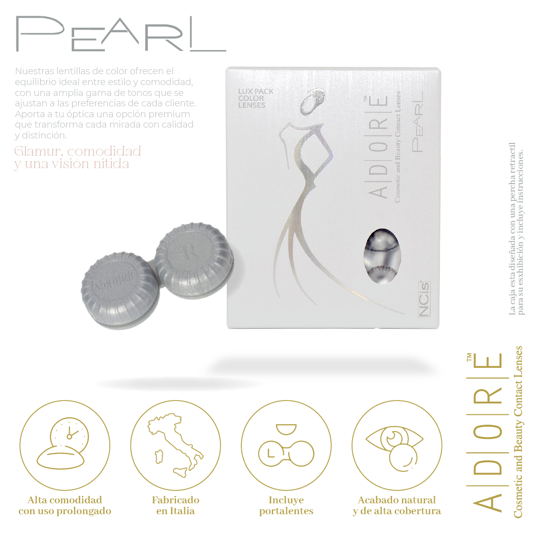 ADORE PEARL  GREY 2PK