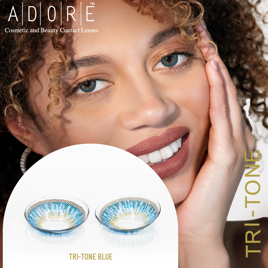 ADORE TRI-TONE BLUE 2PK