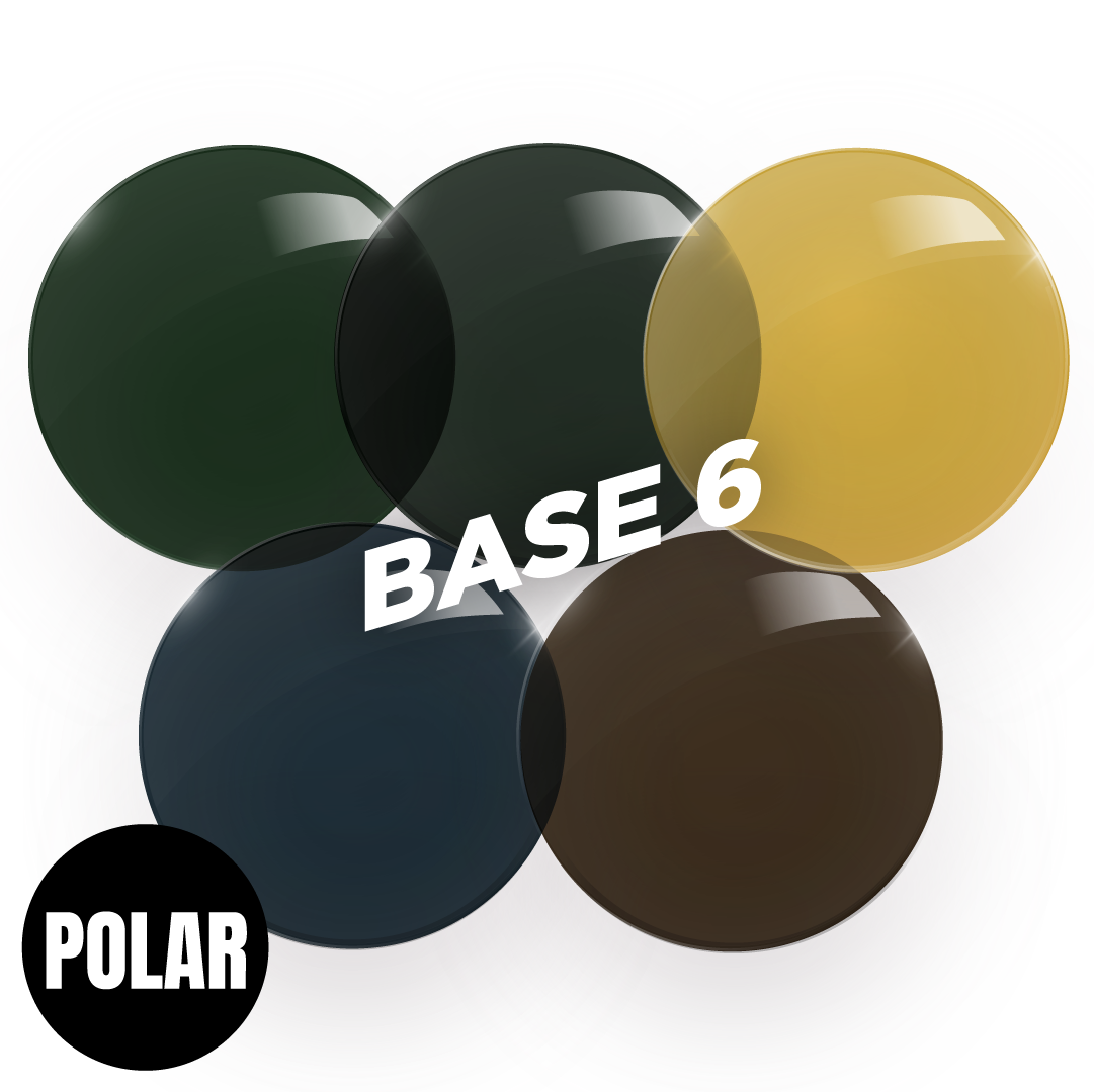 TALCO CR-39 UNIFORME POLARIZADO BASE 6 2uds