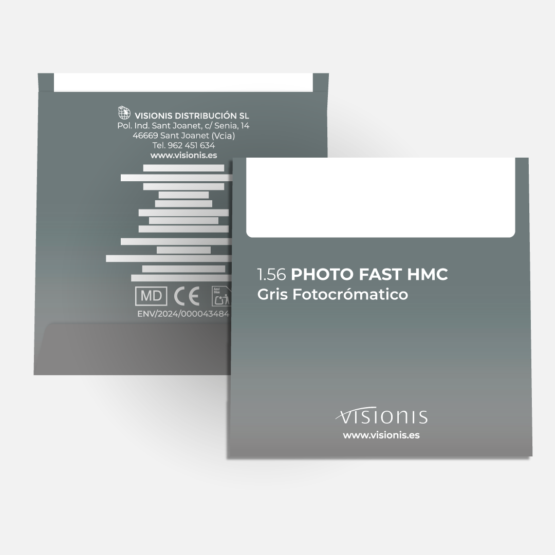1.56 PHOTO FAST GRIS FOTOCROMÁTICO