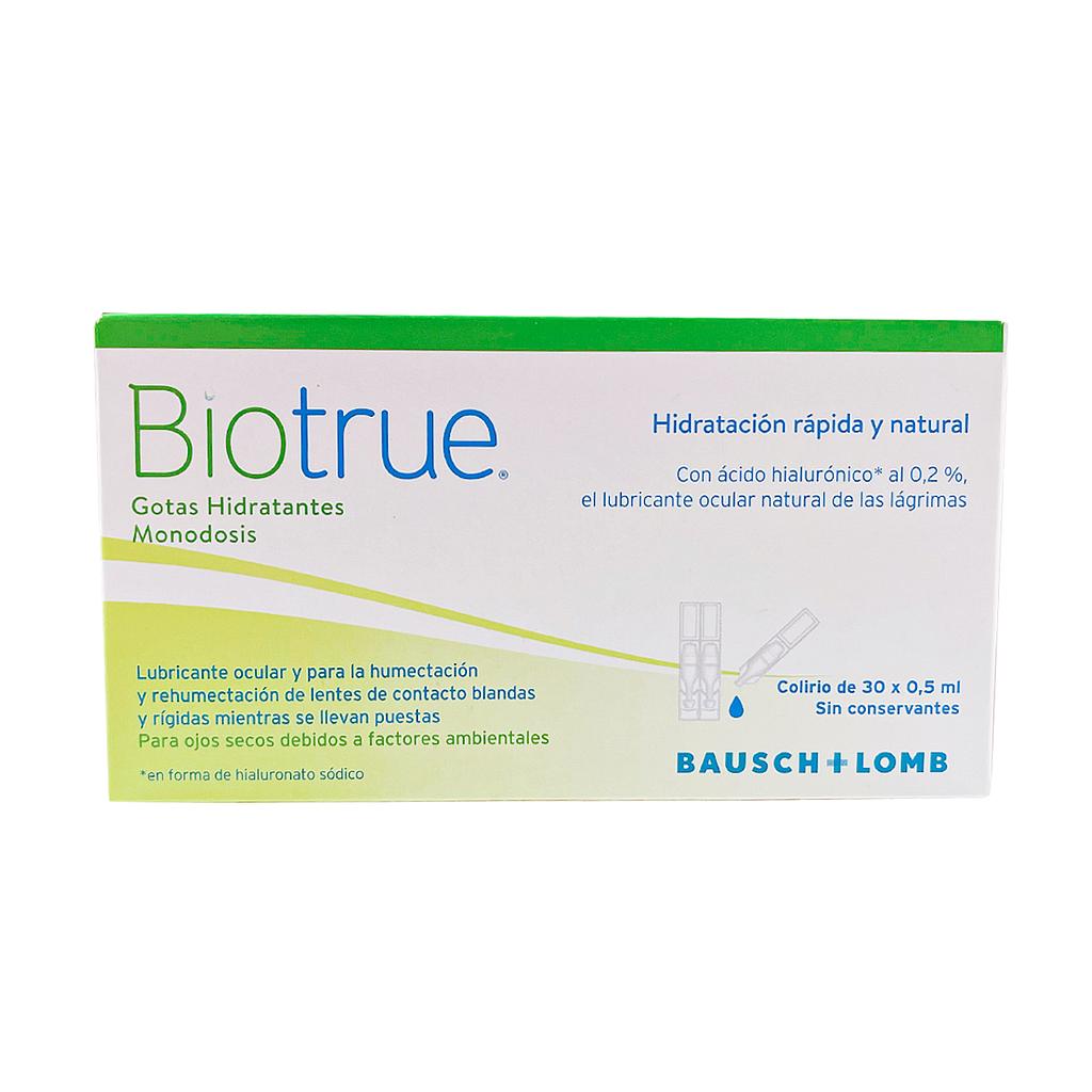 BIOTRUE GOTAS HUMECTANTES 30x0.5 ml