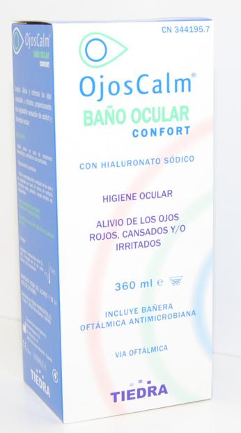 OJOSCALM BAÑO OCULAR 360 ml