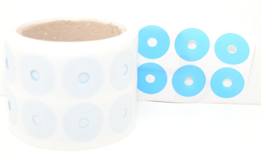 PEGATINA PROTECTOR AZUL 1000uds