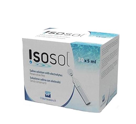 ISOSOL  SALINA CON ELECTROLITOS 30X5 ml