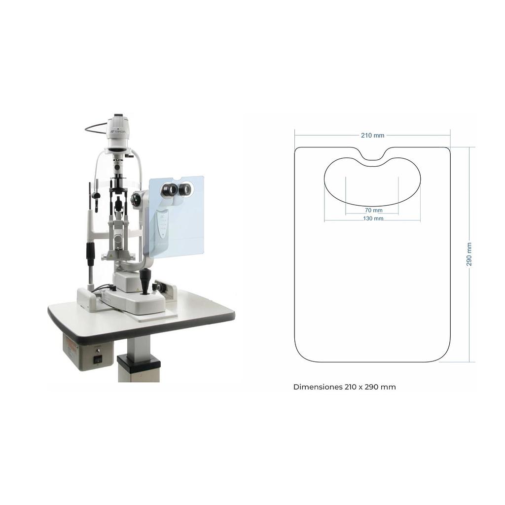 PROTECTOR LÁMPARA DE HENDIDURA MOD.F 210x290mm