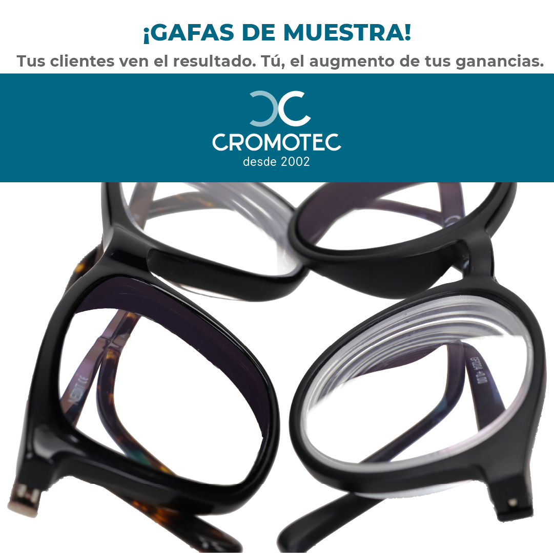 MUESTRAS LENTES+MONTURA CROMOTEC