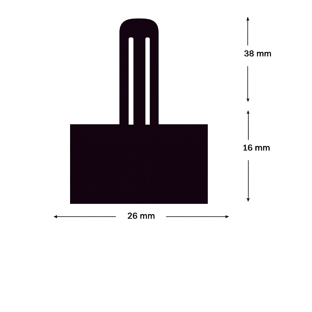 MARCA PRECIOS 28x16mm 200uds