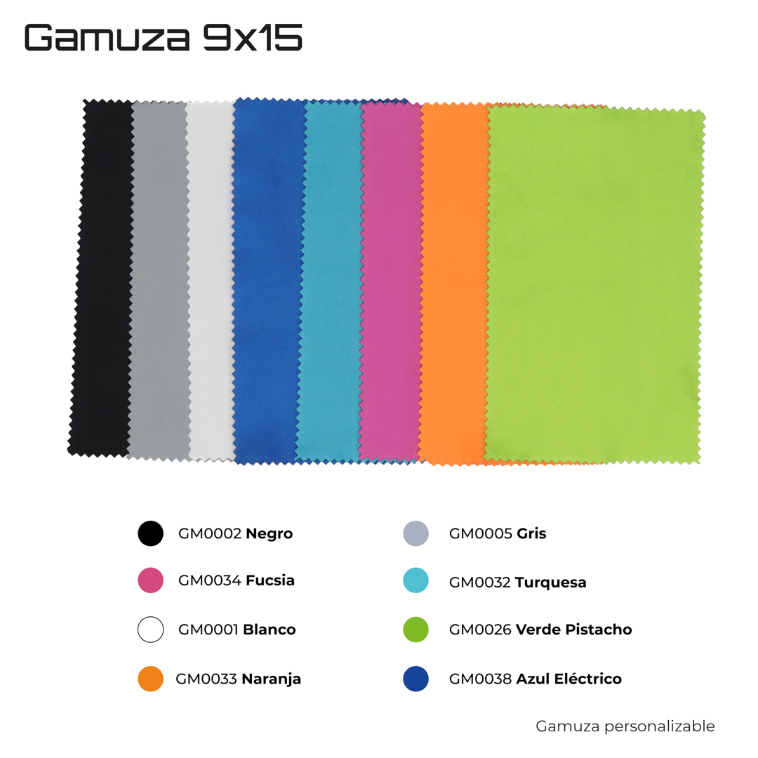 GAMUZA 9x15 100uds