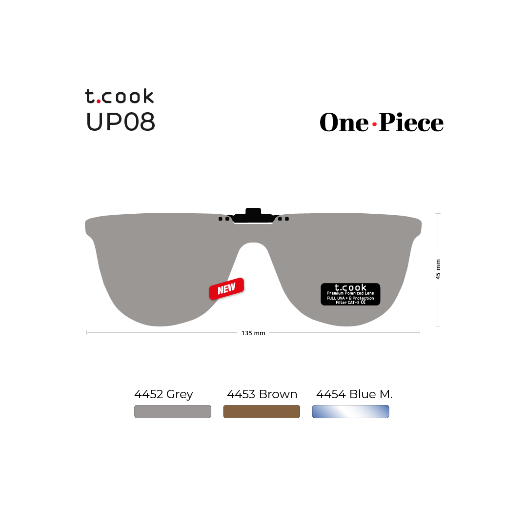 T.COOK SUPLEMENTO PANTALLA UP08 PINZA ABATIBLE (135X45)