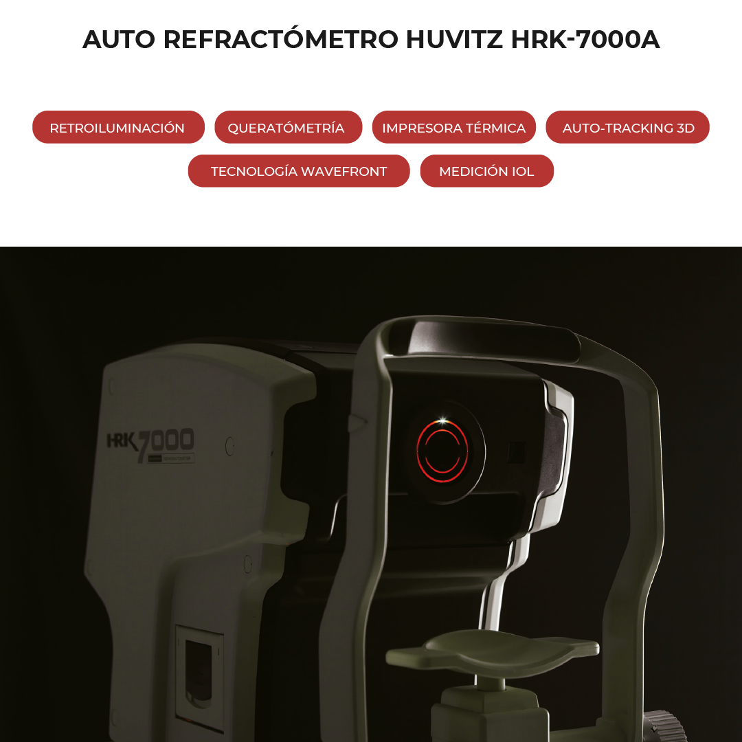 AUTO REFRACTÓMETRO HUVITZ HRK-7000A