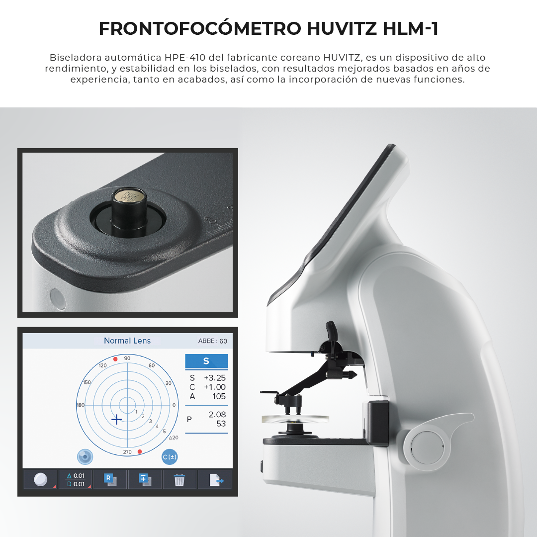 FRONTOFOCÓMETRO HUVITZ HLM-1