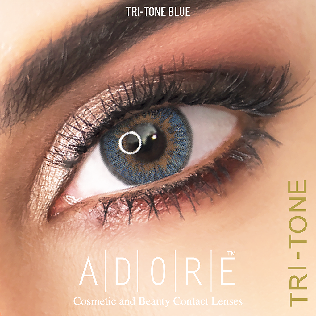 ADORE TRIMESTRAL TRI-TONE BLUE 2PK