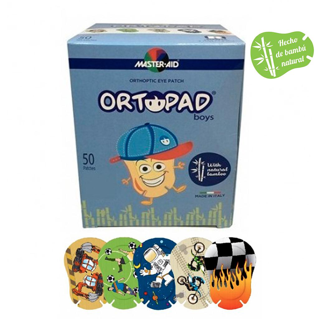 PARCHE OCLUSIÓN ORTOPAD BOYS Estándar MOTIVOS 50uds