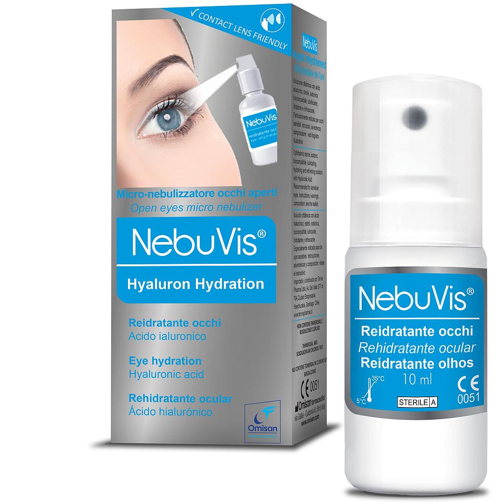 NEBUVIS REHIDRATACIÓN 10 ml