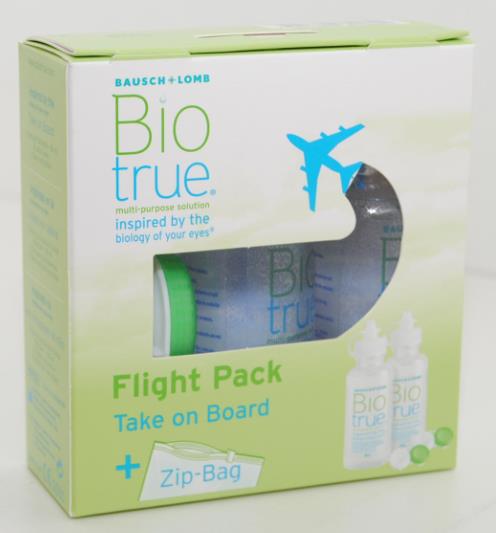 BIOTRUE FLIGHT PACK 2x100 ml
