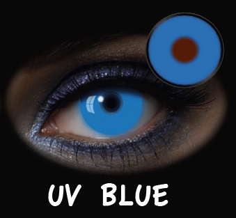 FANTASIA 1 WEEK GLOW UV BLUE 2PK