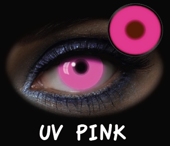 FANTASIA 1 WEEK GLOW UV PINK 2PK