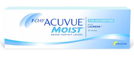 1 DAY ACUVUE MOIST TORIC 30PK