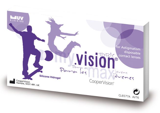 MYVISION MAX+ TORIC 6PK