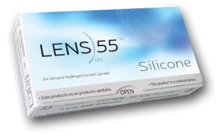 LENS 55 SILICONE 3PK