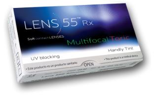 LENS 55 MULTIFOCAL TORIC RX 3PK
