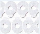 PEGATINA ESTÁNDAR NEGRO 1mm 1000uds