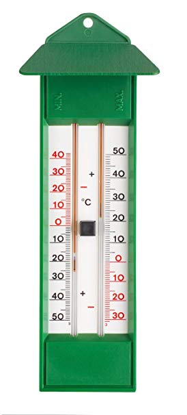 TERMÓMETRO MÁXIMA/MÍNIMA TEJADILLO VERDE
