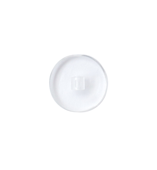 PLAQUETA PVC TORNILLO REDONDA ULTRA FINA 25uds