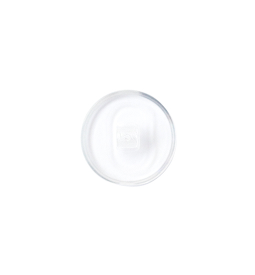 PLAQUETA PVC TORNILLO REDONDA 25uds