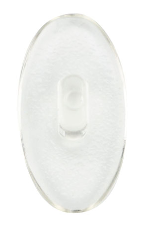 PLAQUETA PVC A PRESIÓN OVALADA ULTRA FINA 25uds