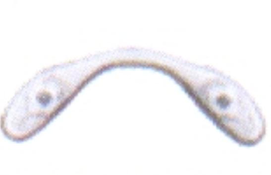 *PLAQUETA SILICONA TORNILLO SIAMESA 3uds