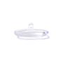 PLAQUETA PVC TORNILLO OVALADA 25uds