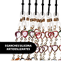 CADENA GAFAS  PERLAS M.82 6uds