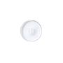 PLAQUETA PVC TORNILLO REDONDA ULTRA FINA 25uds